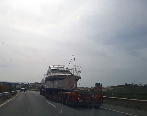 transporte de barcos en Granada