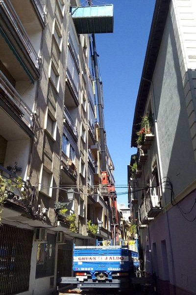 sacar escombros en Granada